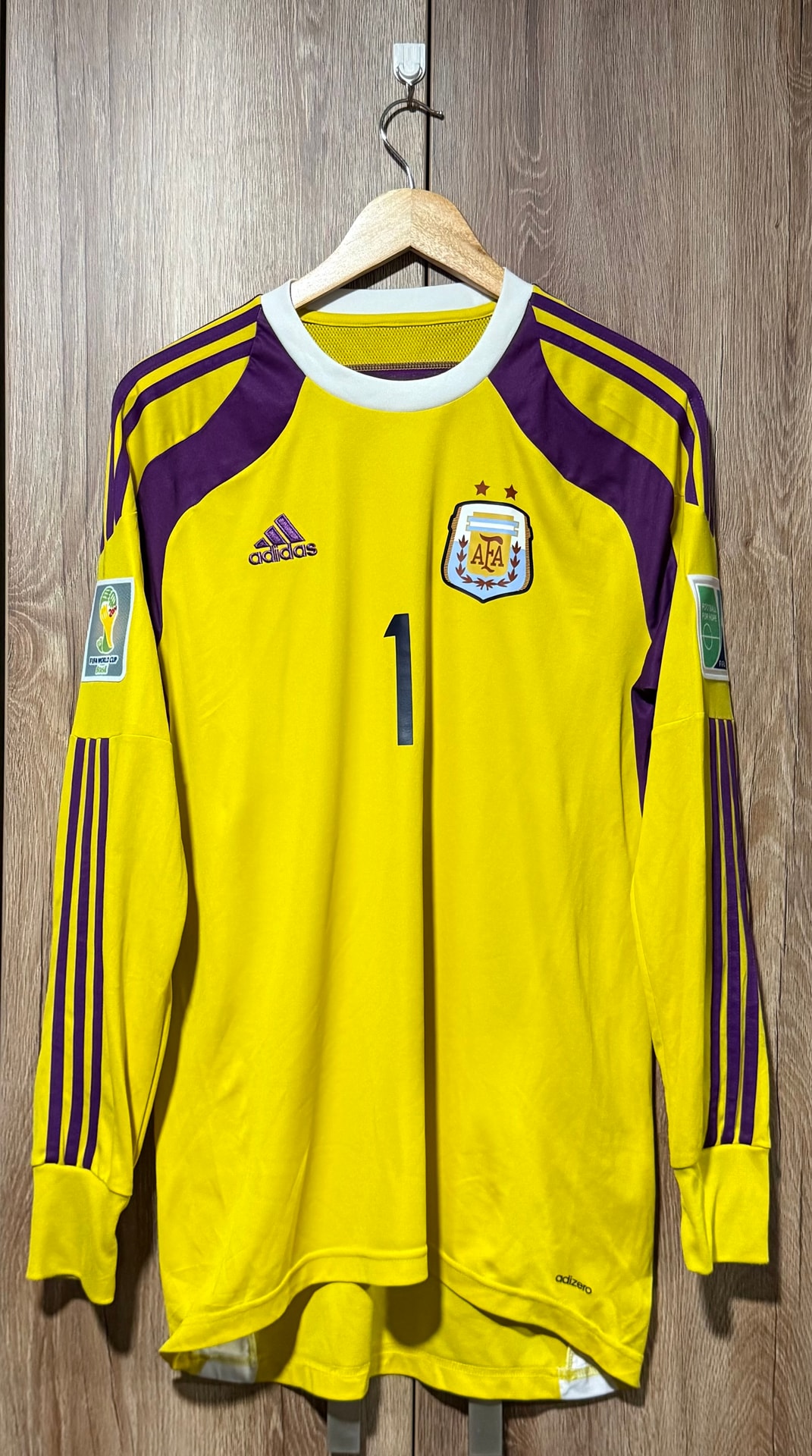 Argentina témplate arquero 2014