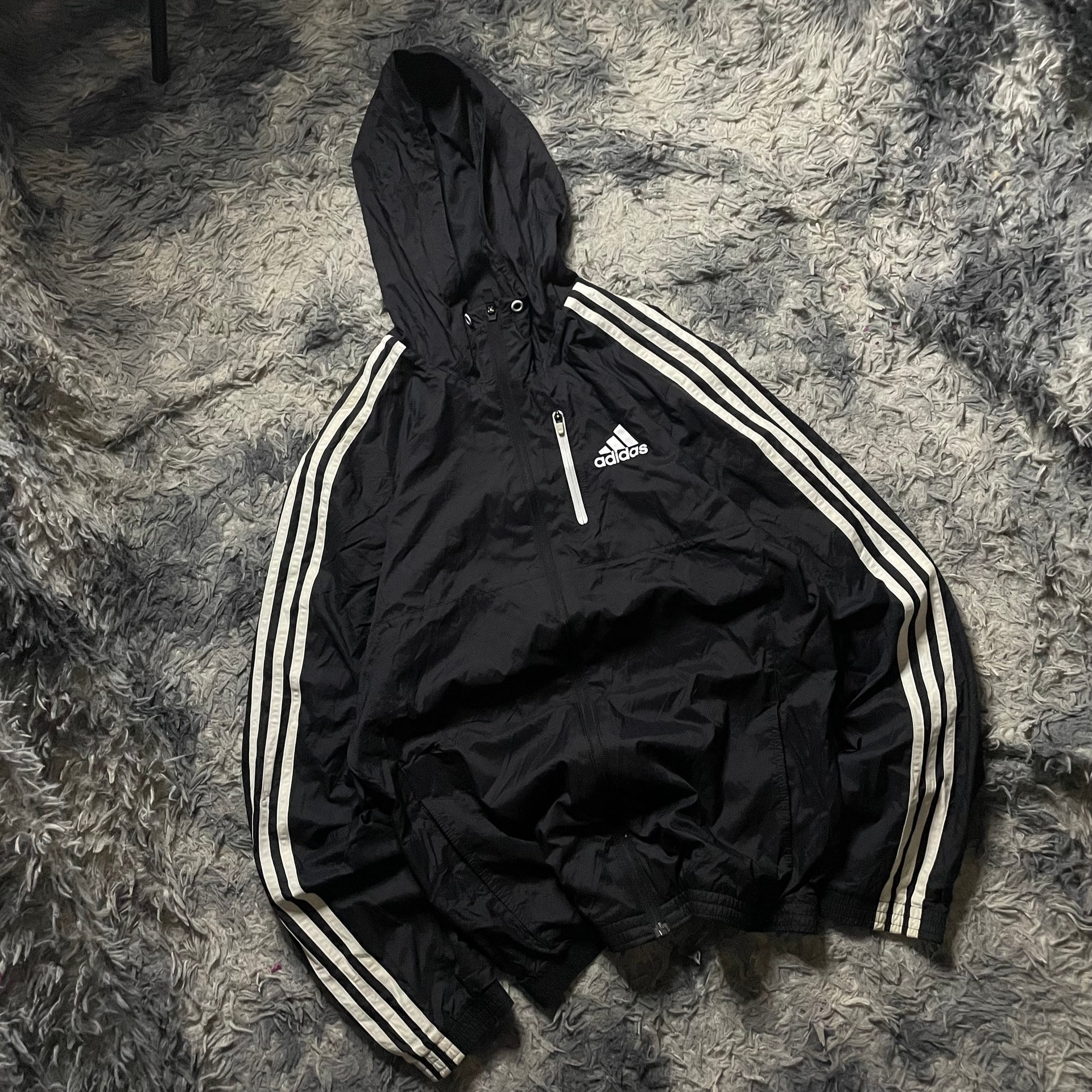 Cortavientos Adidas Black 