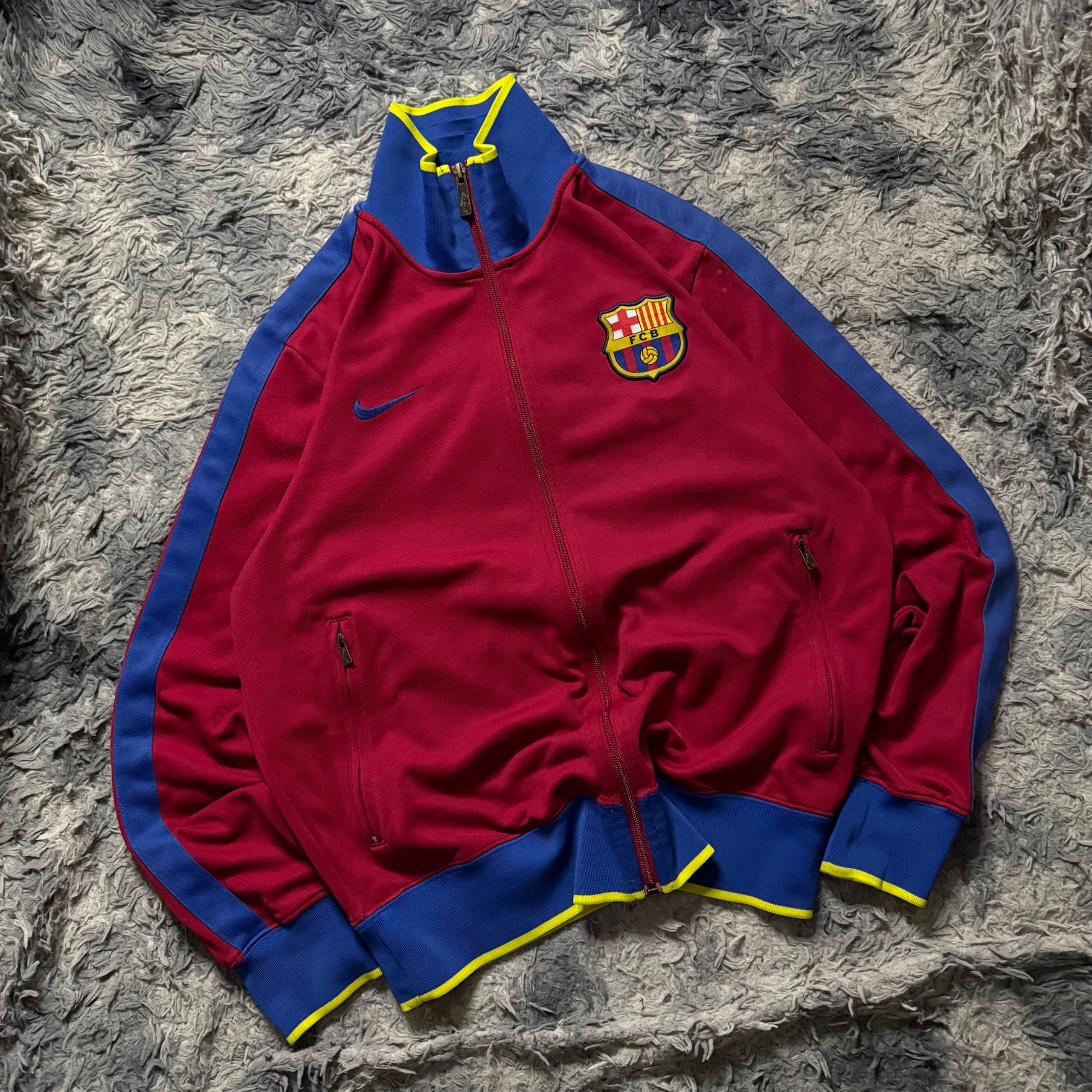 Full zip Nke x Barca