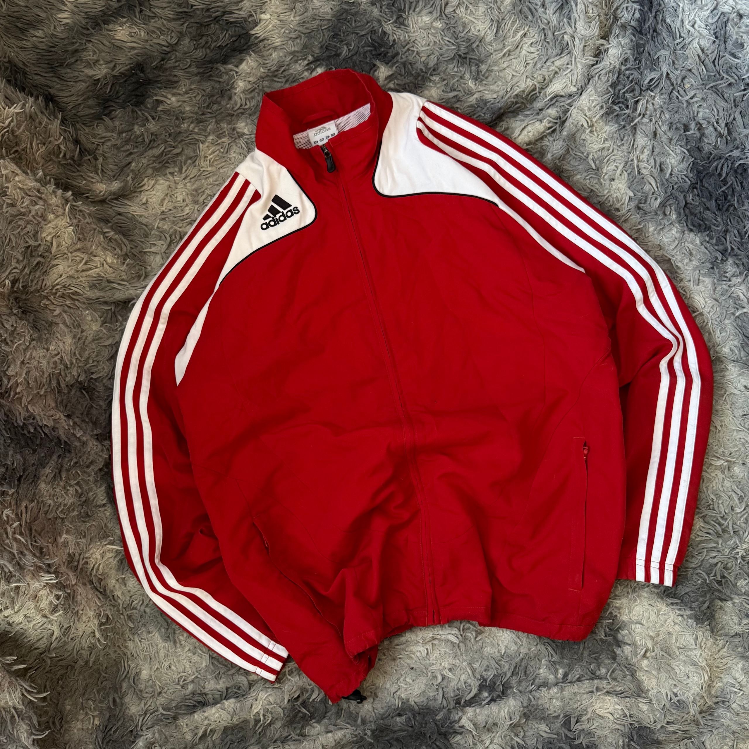 Cortavientos Red Adidas rojo